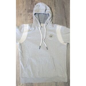 Under Armour UA Rival Fleece‎ Training Hoodie Mens Large Gray 1373829